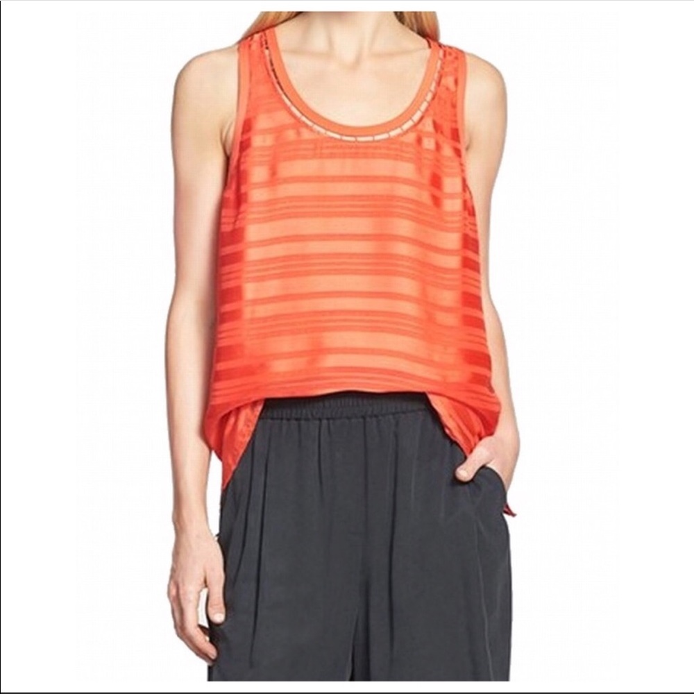 Trouve | orange tank top